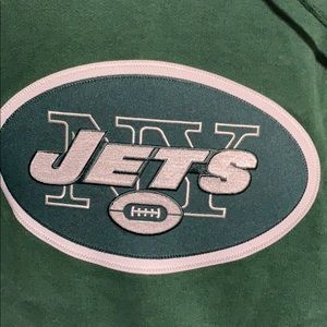 NFL Jets hoodie green DC 21 pre owned like new